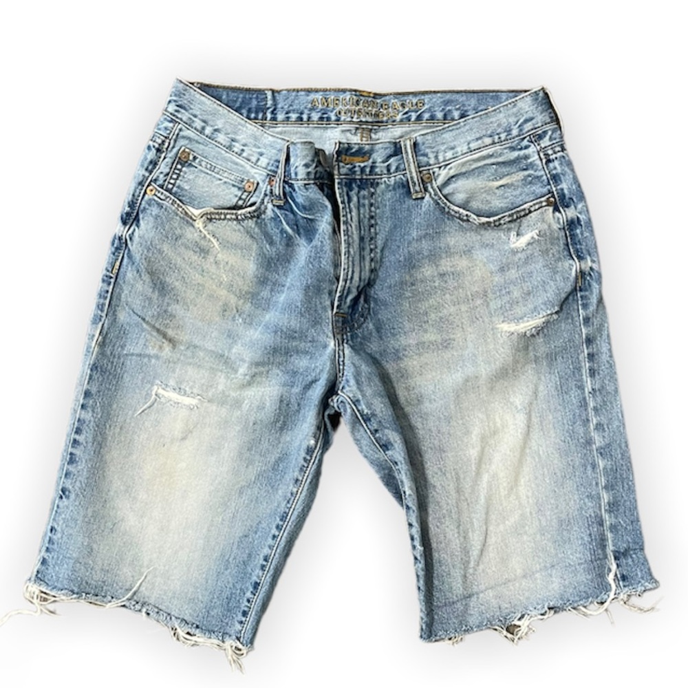 American Eagle Cutoff Shorts Mens 33 Waist